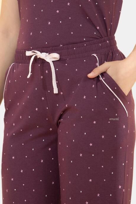 Amante Full Length Pyjama Bottom - Moonlite Print — image 4